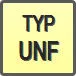 Piktogram - Typ: UNF